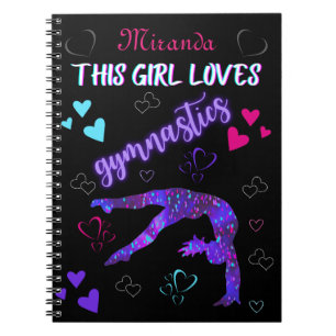 Carnet Cette Fille Aime La Gymnastique