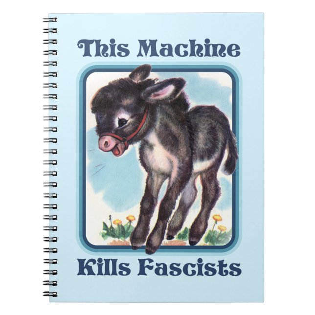 Carnet Cette machine tue les fascistes (Devant)