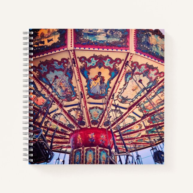 Carnet Chaises vintages Swing Fairground Ring (Devant)