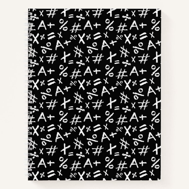 Carnet Chalked Up to Math: A Symbolic Statement (Devant)