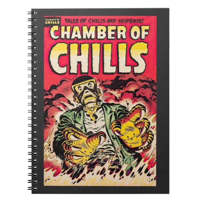 Carnet Chambres de frissons Vintage Comic Thrills (Devant)