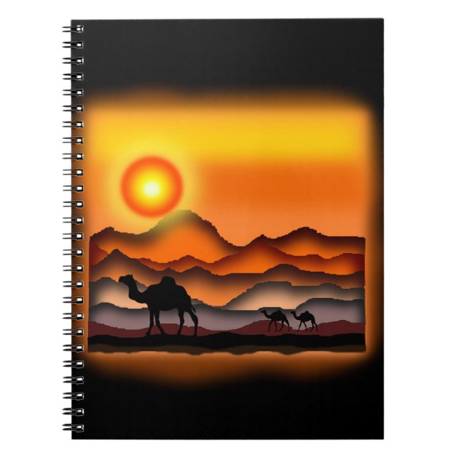 Carnet Chameaux (Devant)