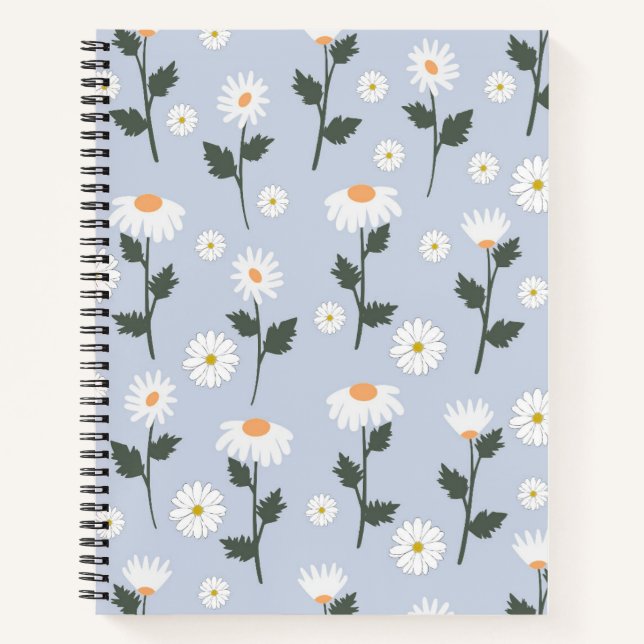 Carnet Champ de marguerites (Devant)