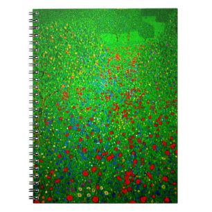 Carnet Champ de pavot Gustav Klimt