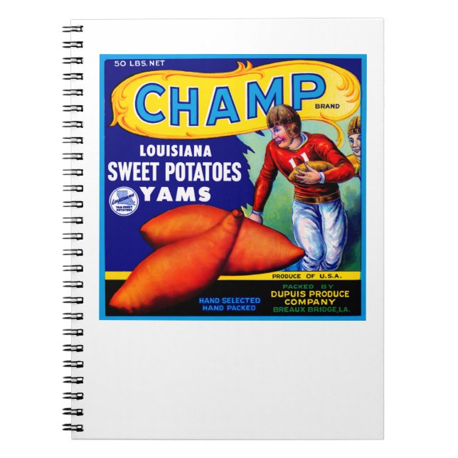 Carnet Champ Potatoes (Devant)