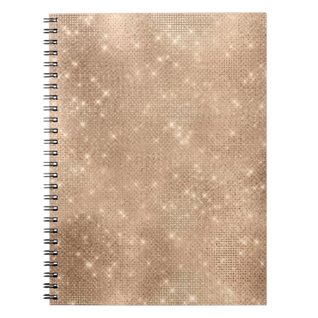 Carnet Champagne Glitz (Devant)
