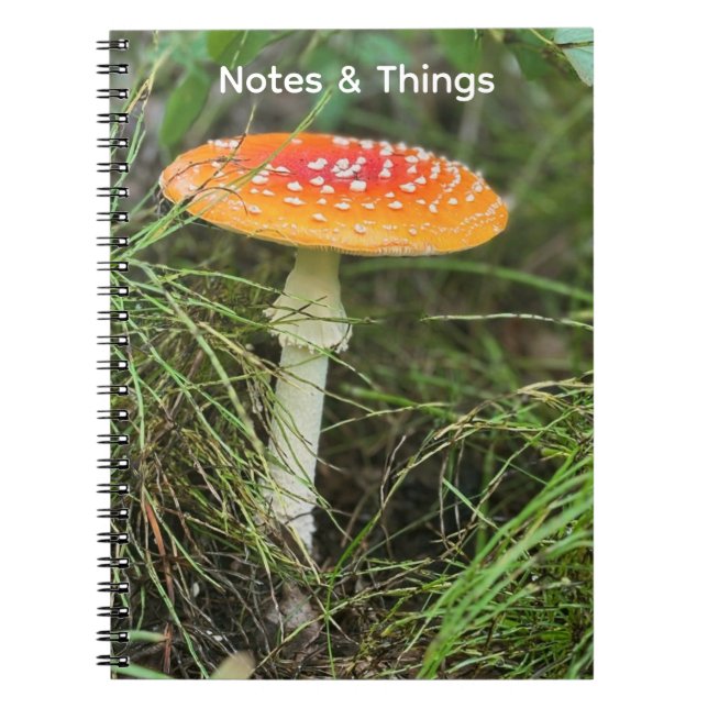 Carnet Champignon de Bois  (Devant)