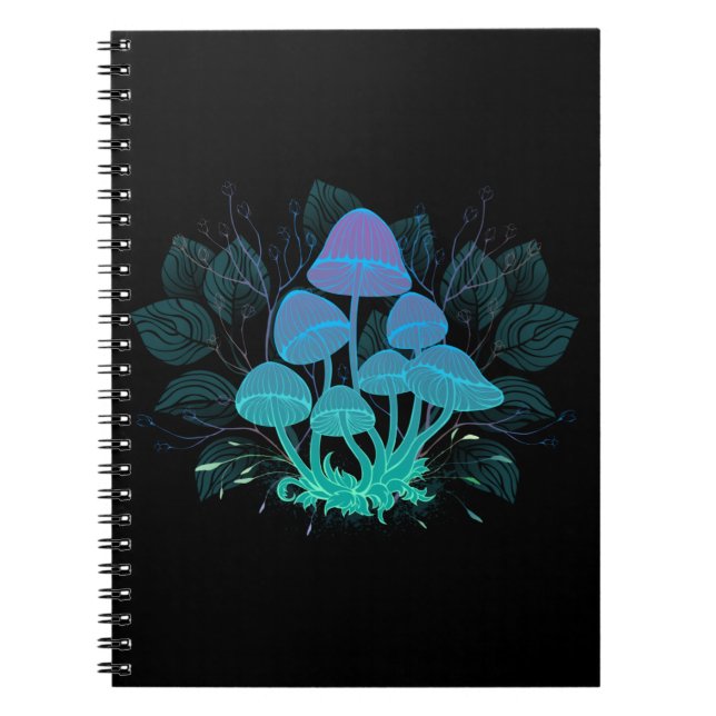 Carnet Champignons dans les buissons (Devant)