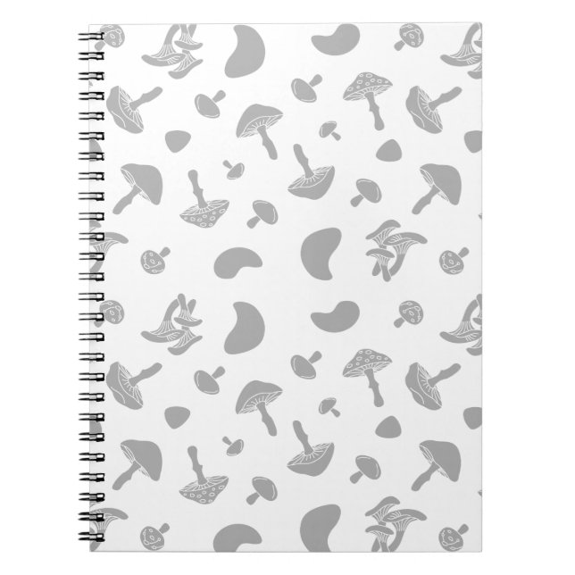 Carnet Champignons gris (Devant)