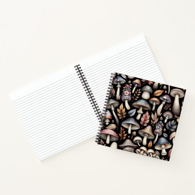 Carnet Champignons Mystiques  (Intérieur)