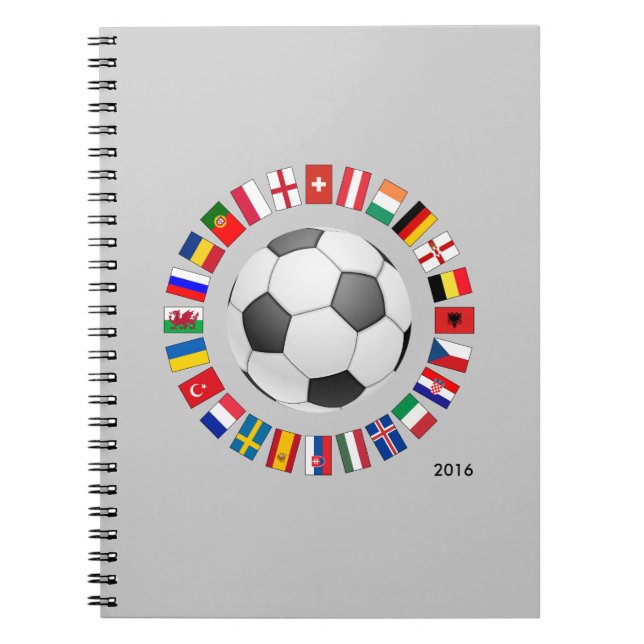 Carnet Championnat d'Europe de football 2016 (Devant)