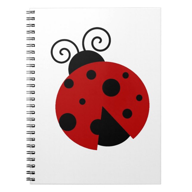 Carnet Chance soit une coccinelle mignonne conception d'i (Devant)