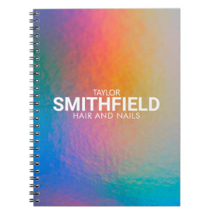 Carnet Changement de couleur Neon Light Holographic Trend