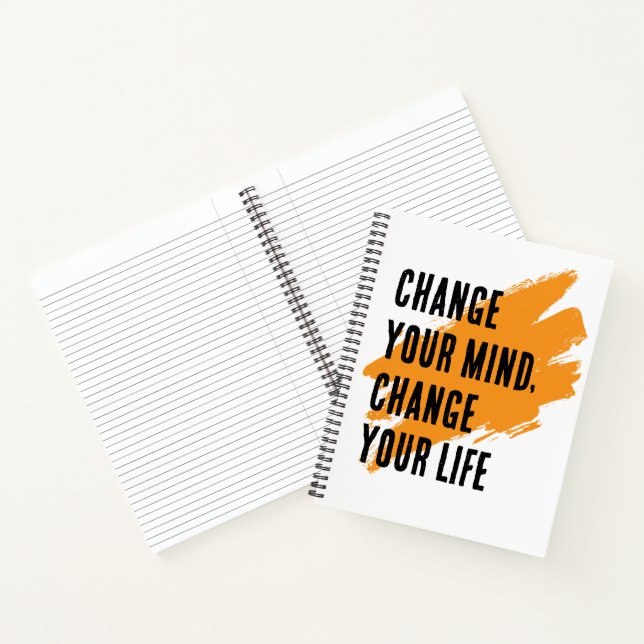 Carnet Changez d'état d'esprit, changez de vie (Intérieur)