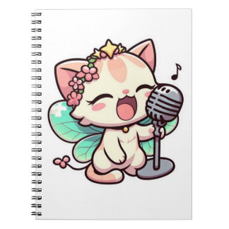 Carnet Chant fée mignonne
