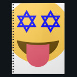 Carnet chanukkah hanoukka emoji<br><div class="desc">hannukah, channukah, hannuka, channuka, jours fériés, juif, juif, hébreu, star de david, emoji, visage heureux, hannukah emoji, hannukah visage heureux, jaune bleu blanc blanc blanc personnalisé judaïsme drôle vacances- "star de david""emoji juif""hanoukka emoji""chanukkah emoji" émoticon "happy face" fêtes juives" "star de david emoji""star de david happy face""rosh hashanah" channukah hannukah...</div>
