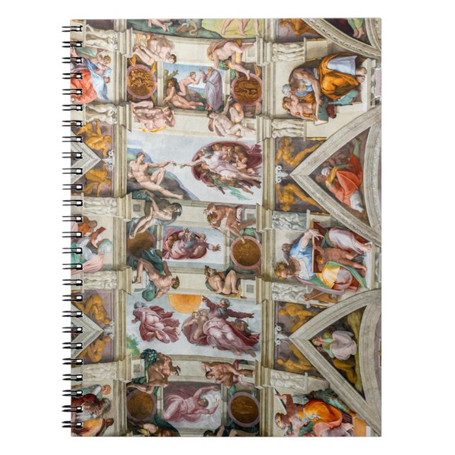 Carnet Chapelle Sixtine Michel-Ange - Vatican, Rome, Ital (Devant)