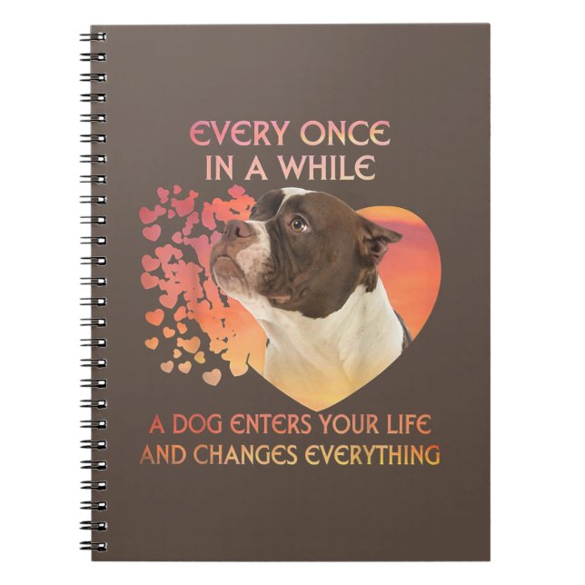 Carnet Chaque Fois Dans L'Atmosphère Pendant Que Le Chien (Devant)