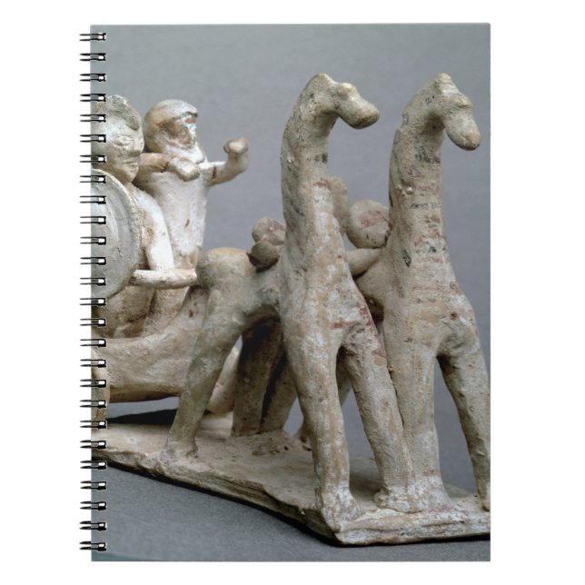 Carnet Char et chevaux, de la tombe de princesse Nefe (Devant)