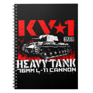 Carnet Char lourd soviétique KV-1