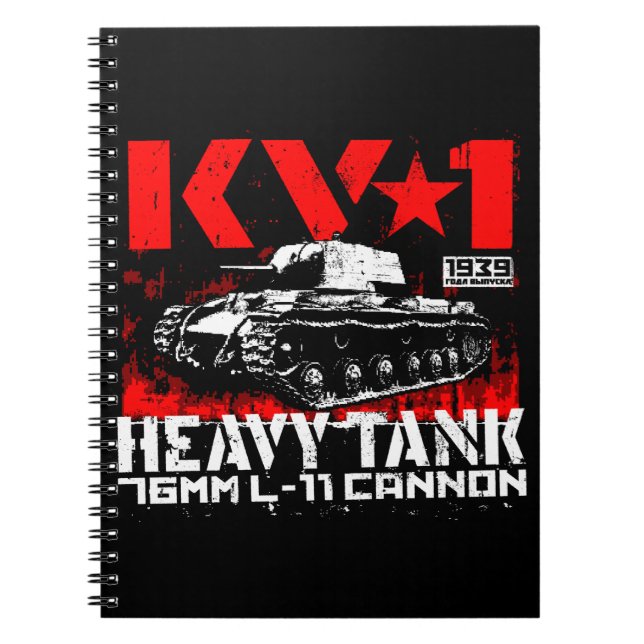 Carnet Char lourd soviétique KV-1 (Devant)