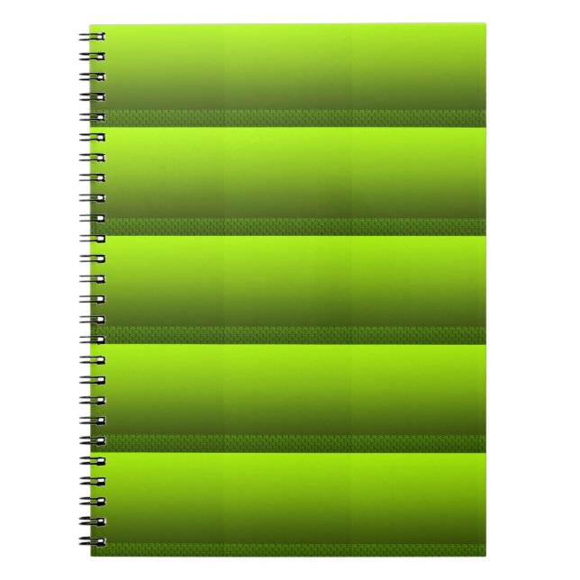 Carnet Charbon vert (Devant)