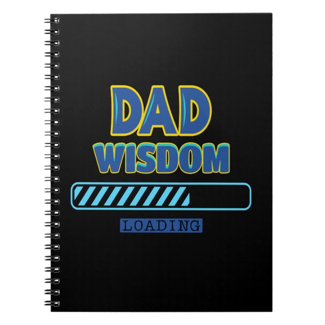 Carnet Chargement de la sagesse de papa (Devant)