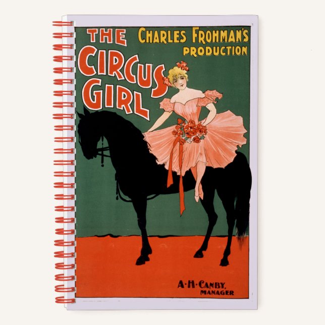 Carnet Charles Frohman's Production, The Circus Girl 3 (Recto)