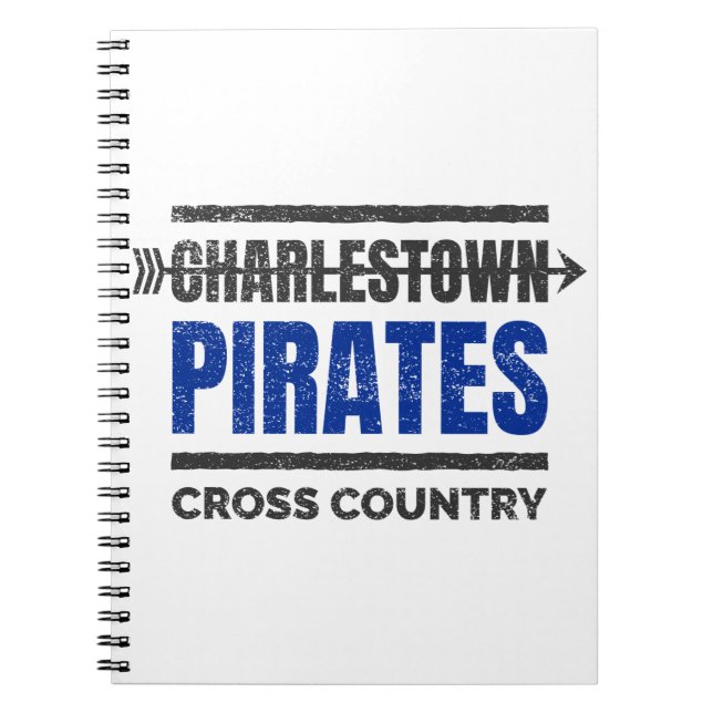 Carnet Charlestown Pirates Cross Country Mug (Devant)