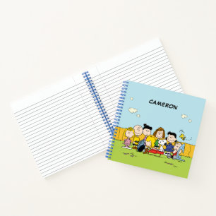 Carnet Charlie Brown et le Gang   Ajoutez votre nom