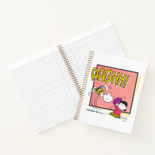 Carnet Charlie Brown et Lucy Football Comic Graphic
