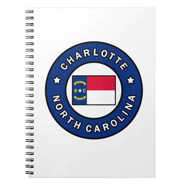 Carnet Charlotte Caroline du Nord (Devant)