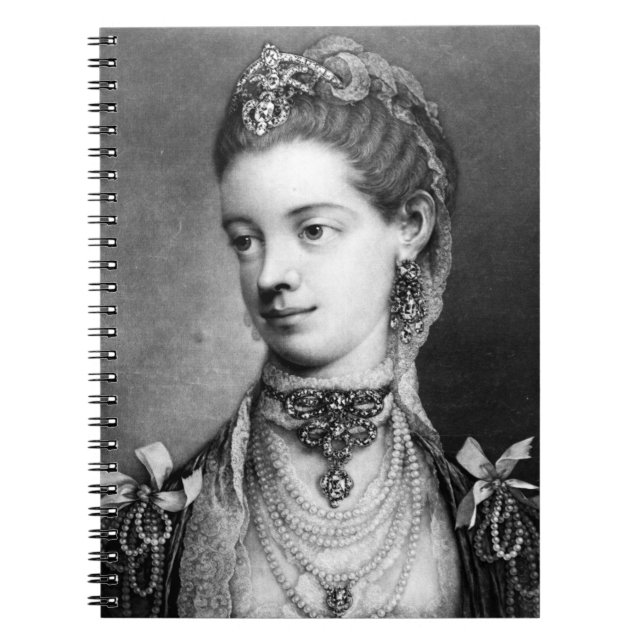 Carnet Charlotte, Reine de Grande-Bretagne - Thomas Frye (Devant)