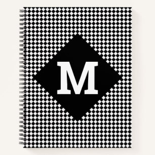 Carnet Charme Échec et Mat : Grille Rétro Personnalisable