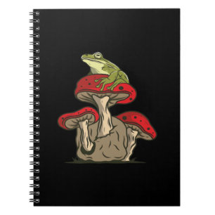 Carnet Charme Rétro Classique Cottagecore Grenouille Cham