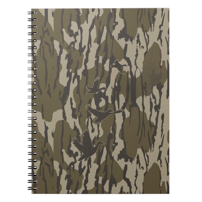 Carnet Chasse au canard Camo Canards Camo Camo Bottomland (Devant)