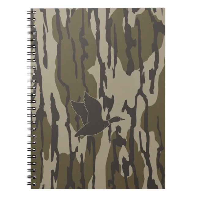 Carnet Chasse au canard Camo Old School (Devant)