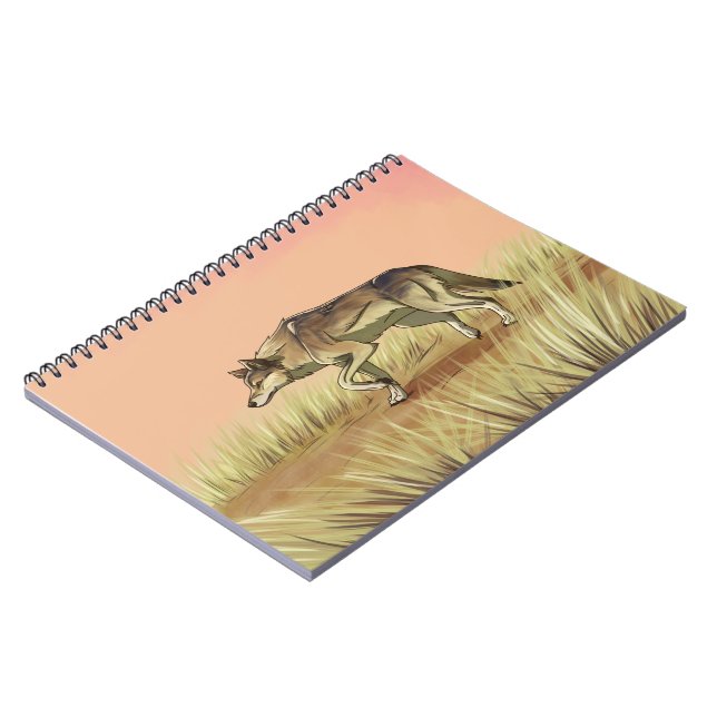 Carnet Chasse au lever du soleil (Côté gauche)