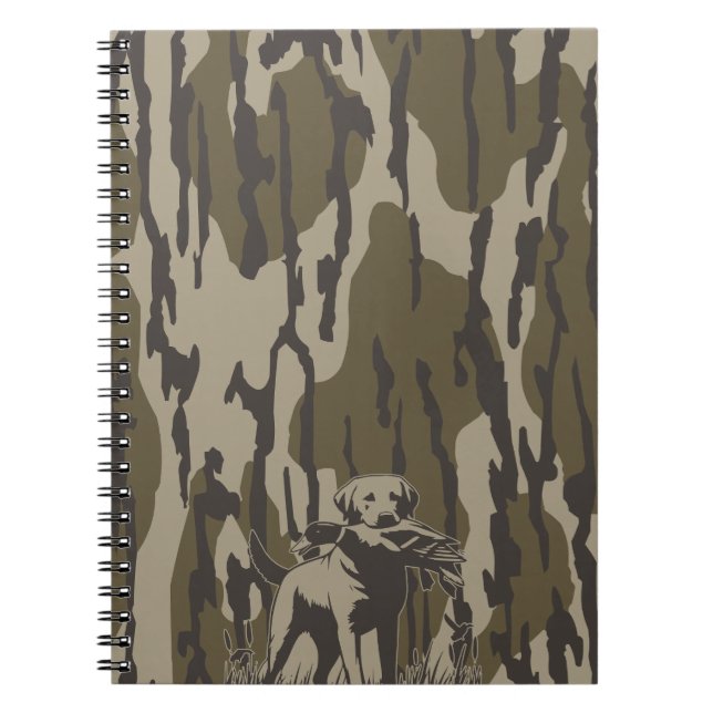 Carnet Chasseur de canard Forêt de chien sauvagine Bottom (Devant)