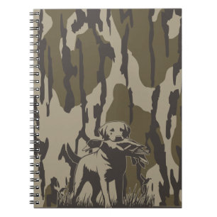 Carnet Chasseur de canard Forêt de chien sauvagine Bottom
