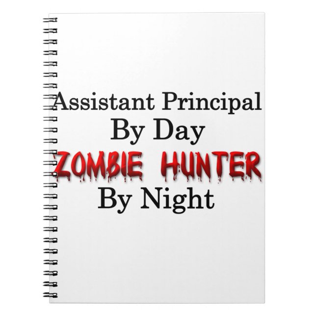 Carnet Chasseur de directeur adjoint/zombi (Devant)