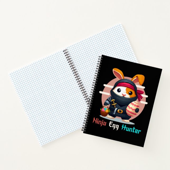 Carnet Chasseur d'oeufs Ninja (Intérieur)