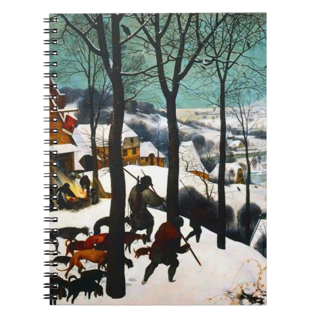 Carnet Chasseurs dans le paysage de neige Pieter Bruegel (Devant)