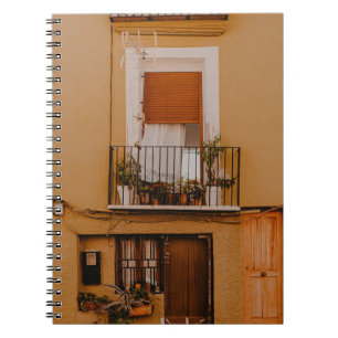 Carnet CHÂSSIS Brown EN BOIS AVEC PLANTES VERTS