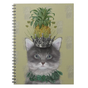 Carnet Chat à ananas