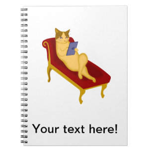 Carnet Chat avec le clipart d'instrument