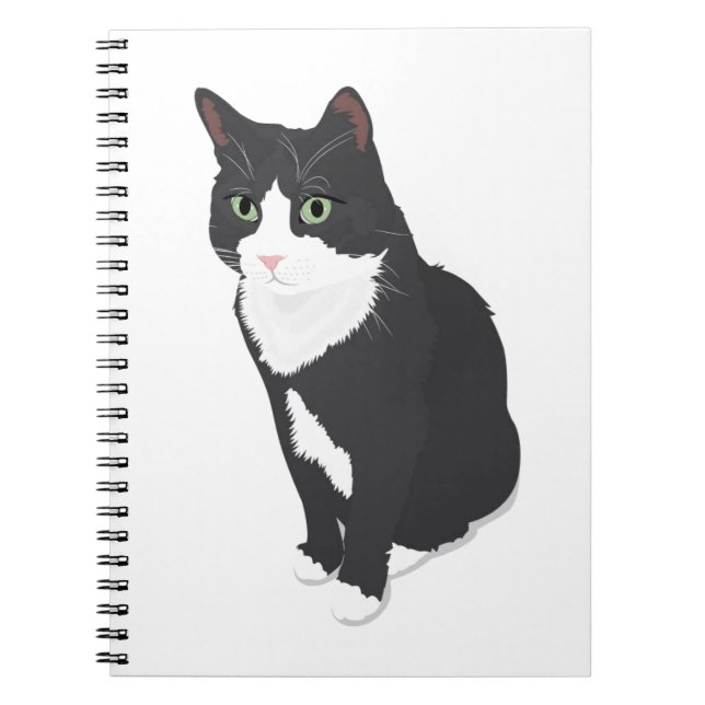 Carnet Chat de smoking (Devant)