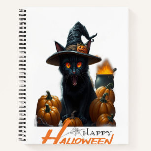 Carnet Chat d'Halloween