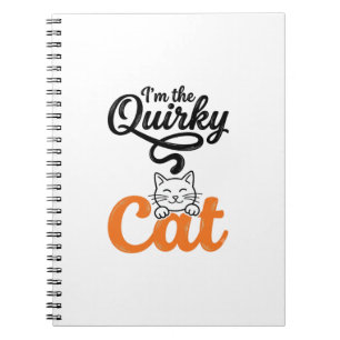 Carnet Chat drôle Gravure vintage Design pour amateur de