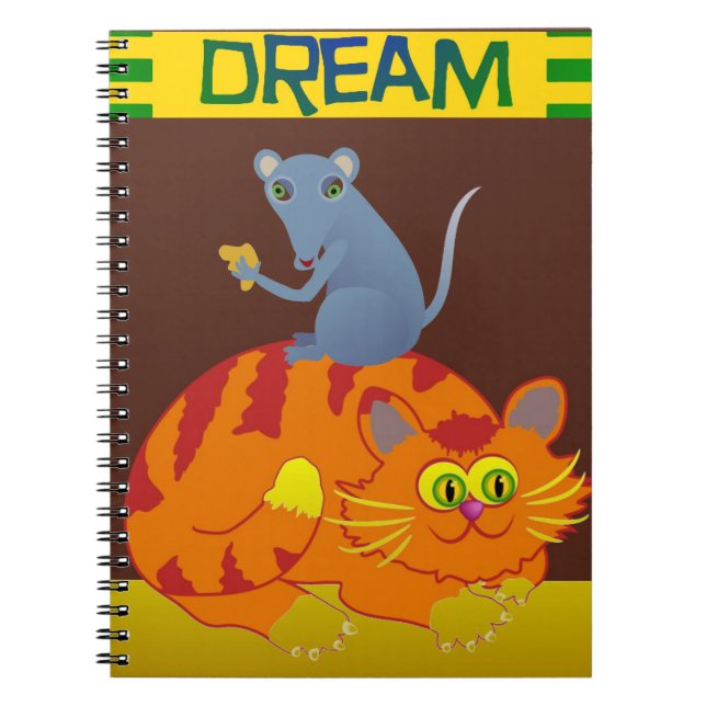 Carnet Chat et souris (Devant)